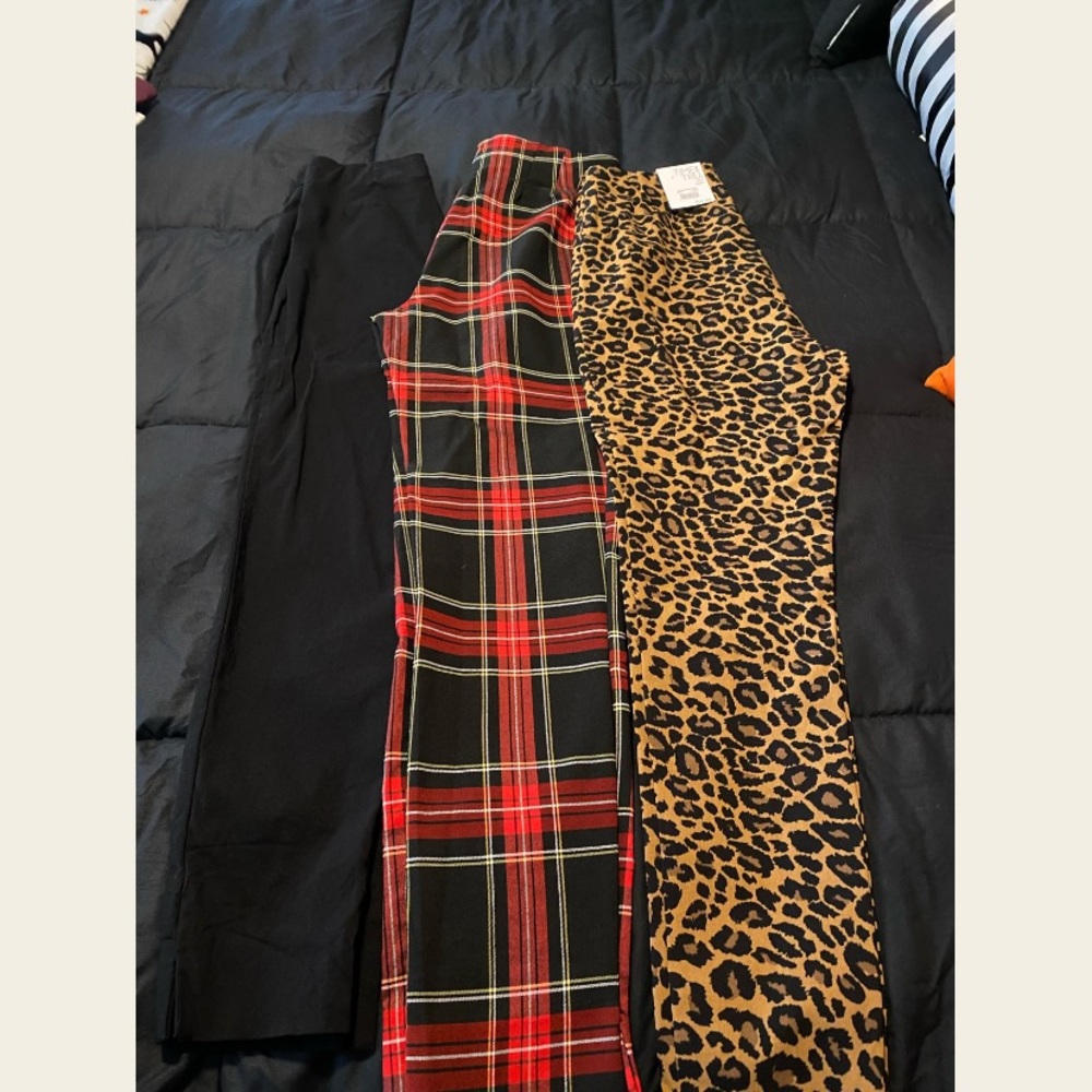 3 pairs of cigarette pants